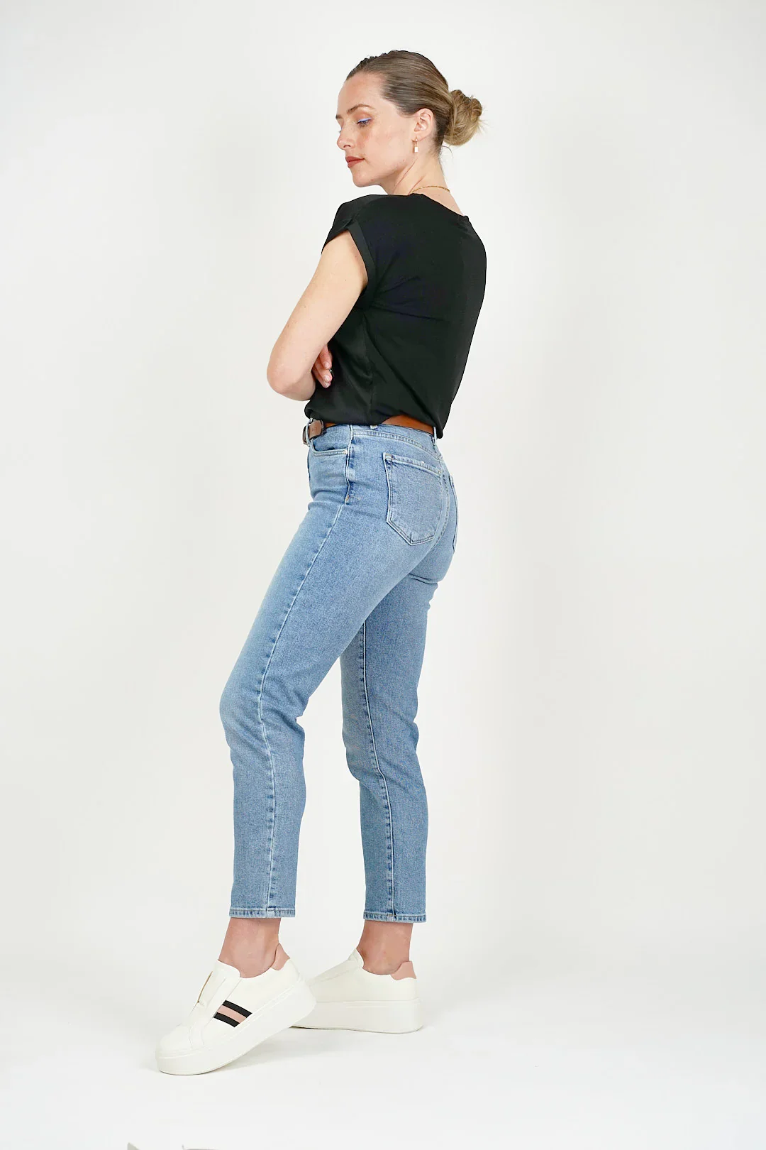 Platform Pumps Stripe - Image 3